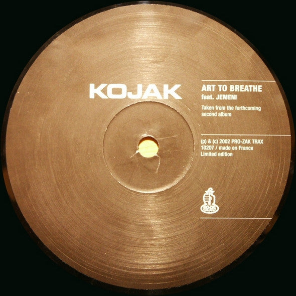 Kojak Feat. Jemeni : Art To Breathe (12", Ltd)