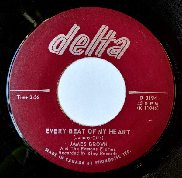 James Brown & The Famous Flames : Like A Baby (7", Single)