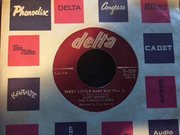 James Brown & The Famous Flames : Sweet Little Baby Boy (7")