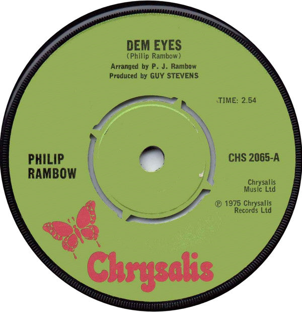Philip Rambow : Dem Eyes (7")