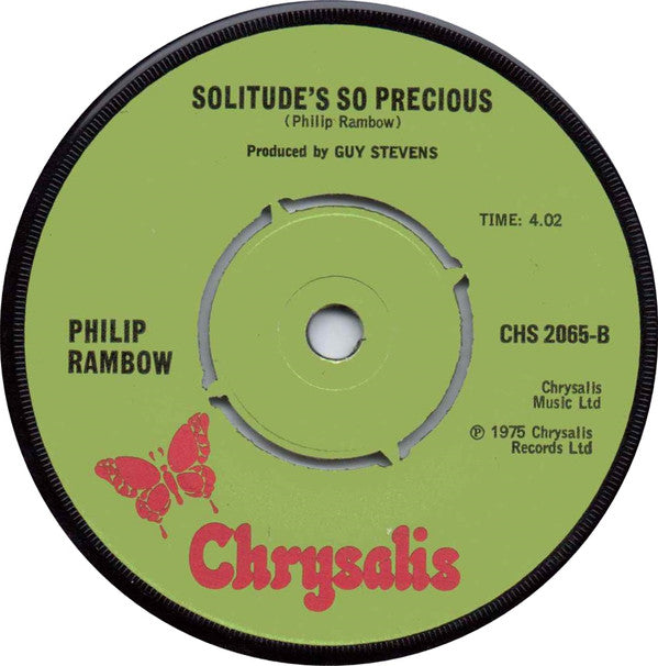 Philip Rambow : Dem Eyes (7")
