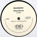 Soundsation : Peace And Joy (12", Promo)