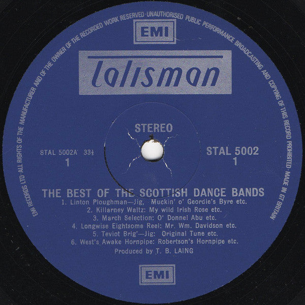 Various : The Best Of The Scottish Dance Bands (LP, RP)