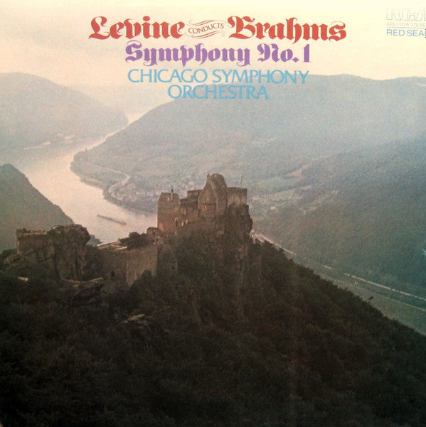 James Levine (2) Conducts Johannes Brahms, Chicago Symphony Orchestra : Symphony No. 1 (LP, Album)