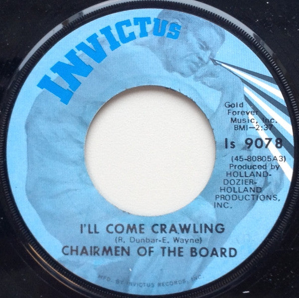 Chairmen Of The Board : (You've Got Me) Dangling On A String (7", Single, Scr)