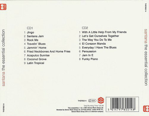 Santana : The Essential Collection (2xCD, Comp, Sli)