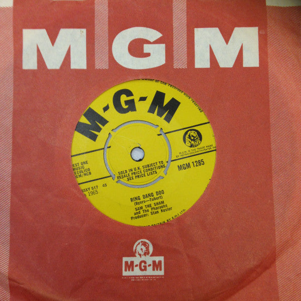Sam The Sham & The Pharaohs : Ring Dang Doo / Don't Try It (7", Single)