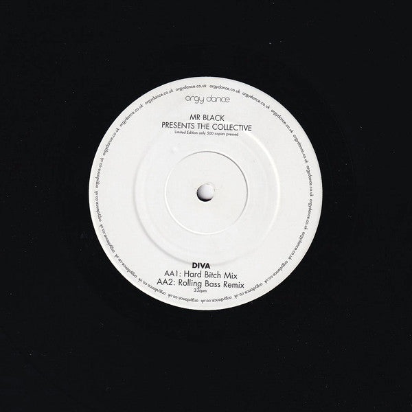 Mr Black Presents The Collective (6) : Diva (12")