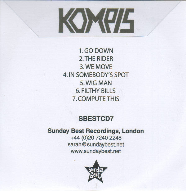 Kompis : Kompis (CDr, Promo)