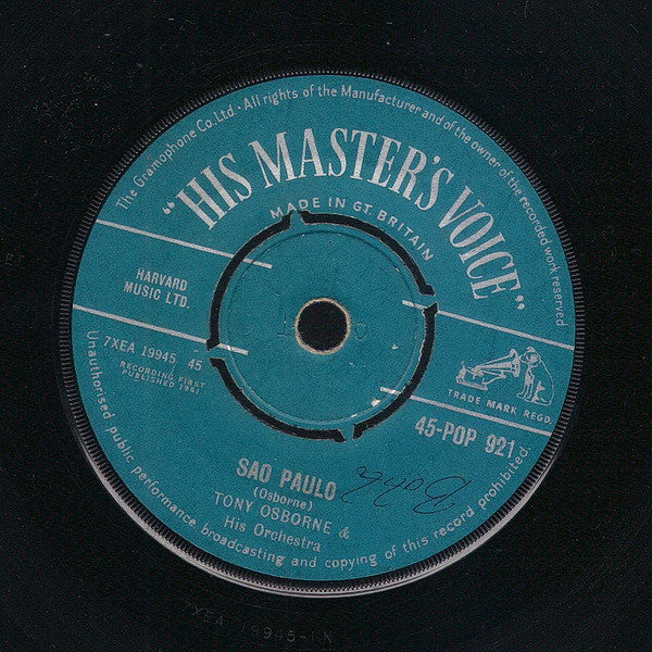 Tony Osborne And His Orchestra : Mexico (7", Single, Mono)