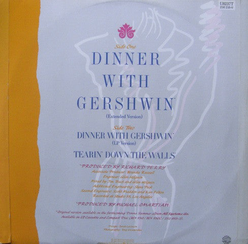 Donna Summer : Dinner With Gershwin (12", Single)