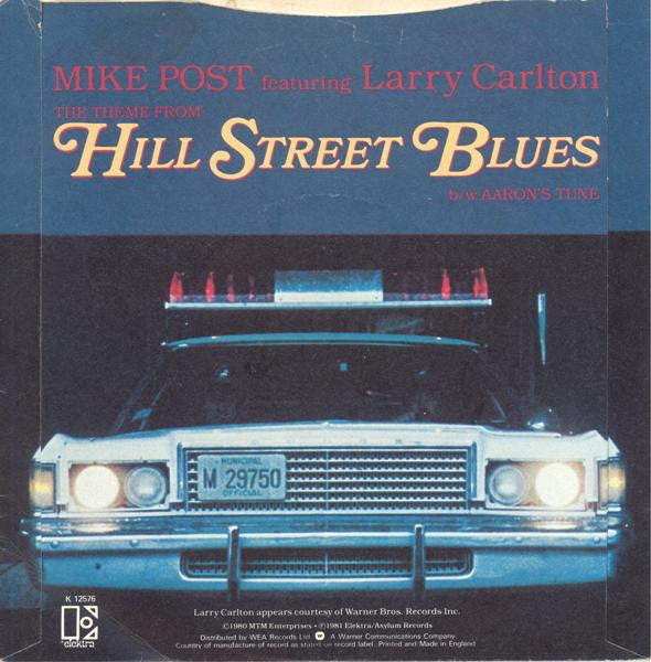 Mike Post Featuring Larry Carlton : The Theme From Hill Street Blues (7", Single, Red)