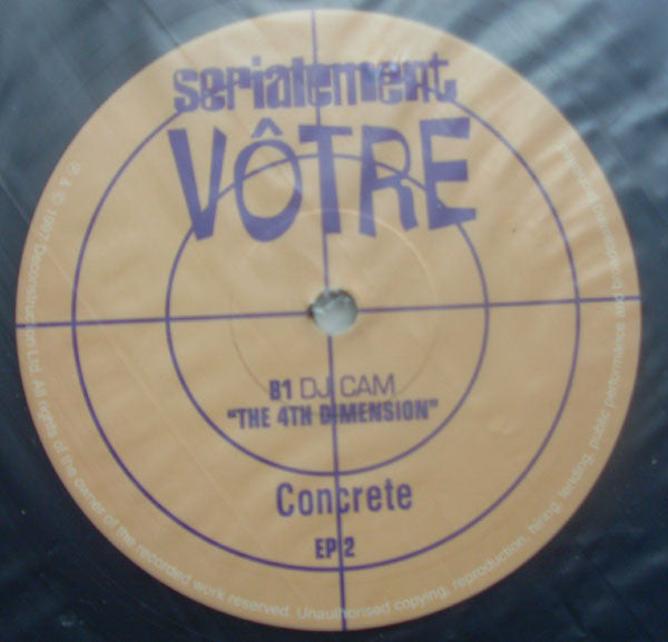 Cutee B / DJ Cam : Serialement Vôtre (Episode 2) (10")