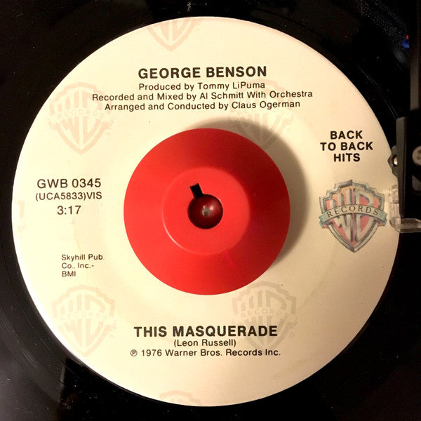 George Benson : This Masquerade / Breezin' (7", Single, RE)