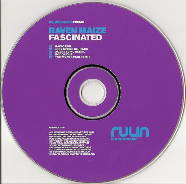 Raven Maize : Fascinated (CD, Maxi, Promo)