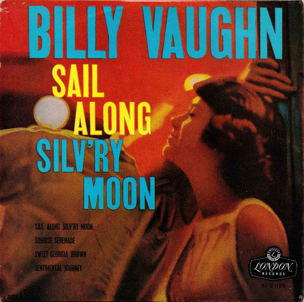 Billy Vaughn : Sail Along Silv'ry Moon (7", EP, Mono)