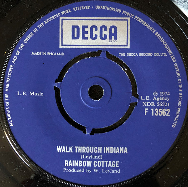 Rainbow Cottage : Mam, Dad And Me (7", Single)