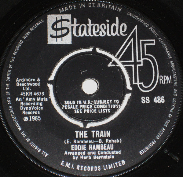 Eddie Rambeau : The Train (7", Single)