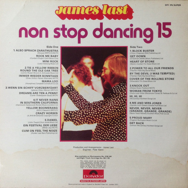 James Last : Non Stop Dancing 15 (LP, Album)