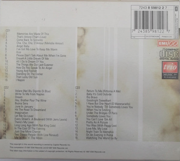 Dean Martin : The Best Of Dean Martin (3xCD, Comp)