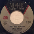 Brook Benton : Rainy Night In Georgia / Nothing Can Take The Place Of You (7", RE)