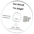 Gav McCall : I'm Alright (CDr, Promo)