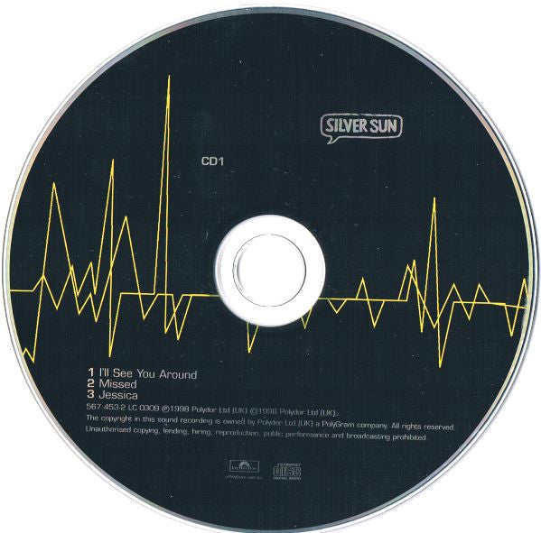 Silver Sun : I'll See You Around (CD, Single, CD1)