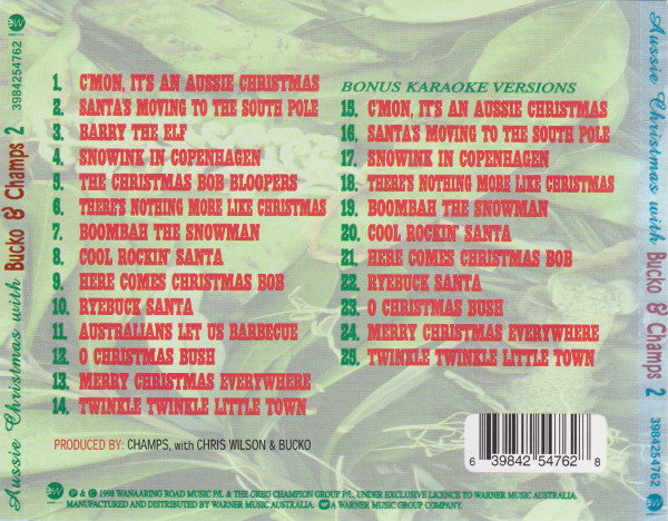 Bucko* & Champs* : Aussie Christmas With Bucko & Champs 2 (CD, Album)