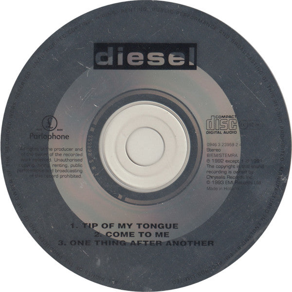 Diesel (3) : Tip Of My Tongue (CD, Single)