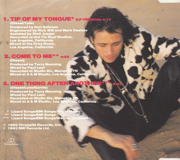 Diesel (3) : Tip Of My Tongue (CD, Single)