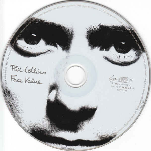 Phil Collins : Face Value (CD, Album, RE)