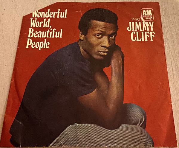 Jimmy Cliff : Wonderful World, Beautiful People / Waterfall (7", Single, Styrene, Mon)