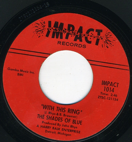 Shades Of Blue (3) : Lonely Summer (7", Single, Mono, Promo, Styrene)