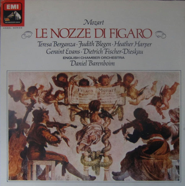 Wolfgang Amadeus Mozart - English Chamber Orchestra, Daniel Barenboim : Le Nozze Di Figaro (4xLP, Quad + Box)