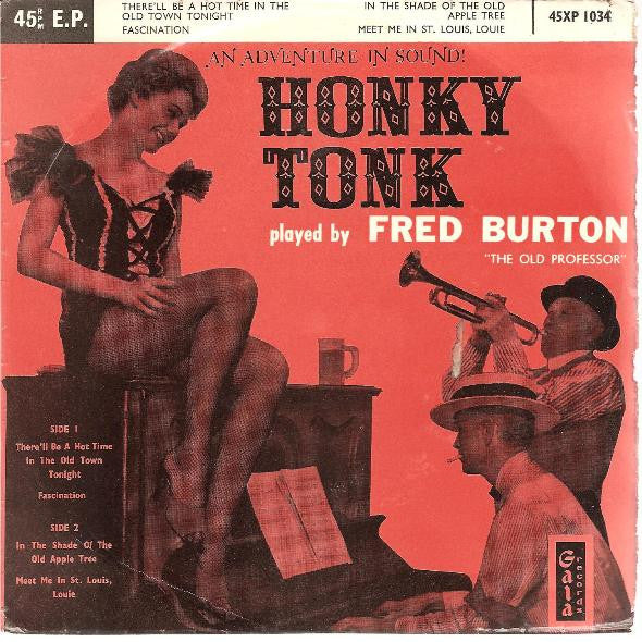 Fred Burton (2) : Honky Tonk (7", EP)