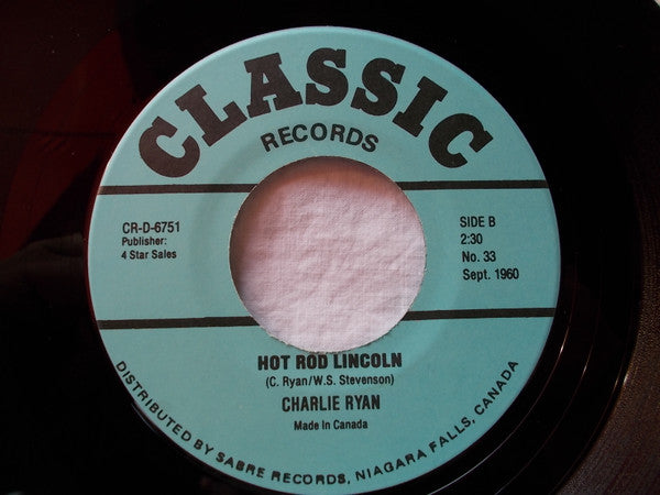Big Dee Irwin / Charlie Ryan (2) : Swinging On A Star / Hot Rod Lincoln  (7", Single, RE)