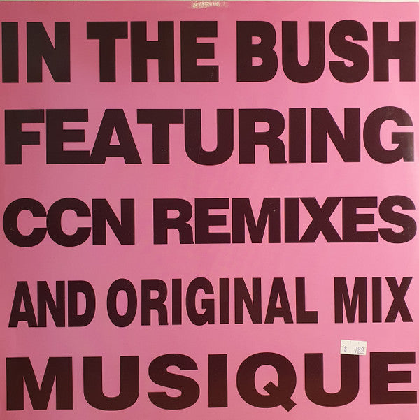 Musique : In The Bush (12")