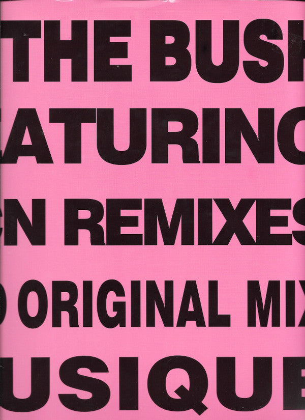 Musique : In The Bush (12")