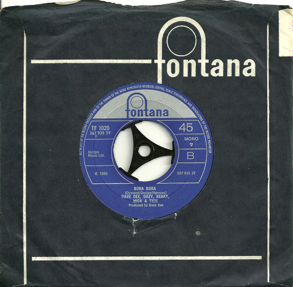 Dave Dee, Dozy, Beaky, Mick & Tich : Snake In The Grass (7", Single, Mono, Lar)