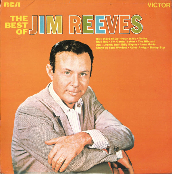 Jim Reeves : The Best Of Jim Reeves (LP, Comp, RE)