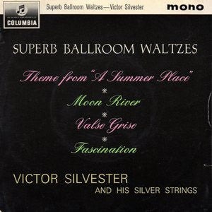 Victor Silvester and His Silver Strings : Superb Ballroom Waltzes (7", EP)