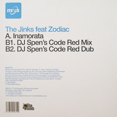 The Jinks : Inamorata (12")