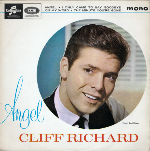 Cliff Richard : Angel (7", EP, Mono)
