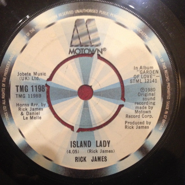 Rick James : Big Time (7", Single, Pus)