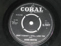 Bobbi Martin : Don't Forget I Still Love You / On The Outside (Looking In) (7")