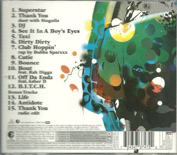 Jamelia : Thank You (CD, Album, Copy Prot.)