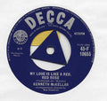 Kenneth McKellar : My Love Is Like A Red, Red Rose (7", Single, Tri)