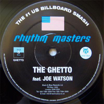 Rhythm Masters : The Ghetto (12", S/Sided)