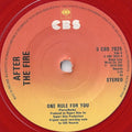 After The Fire : One Rule For You (7", Single, Red)