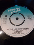 Amadeo : Moving Like A Superstar (7", Single)
